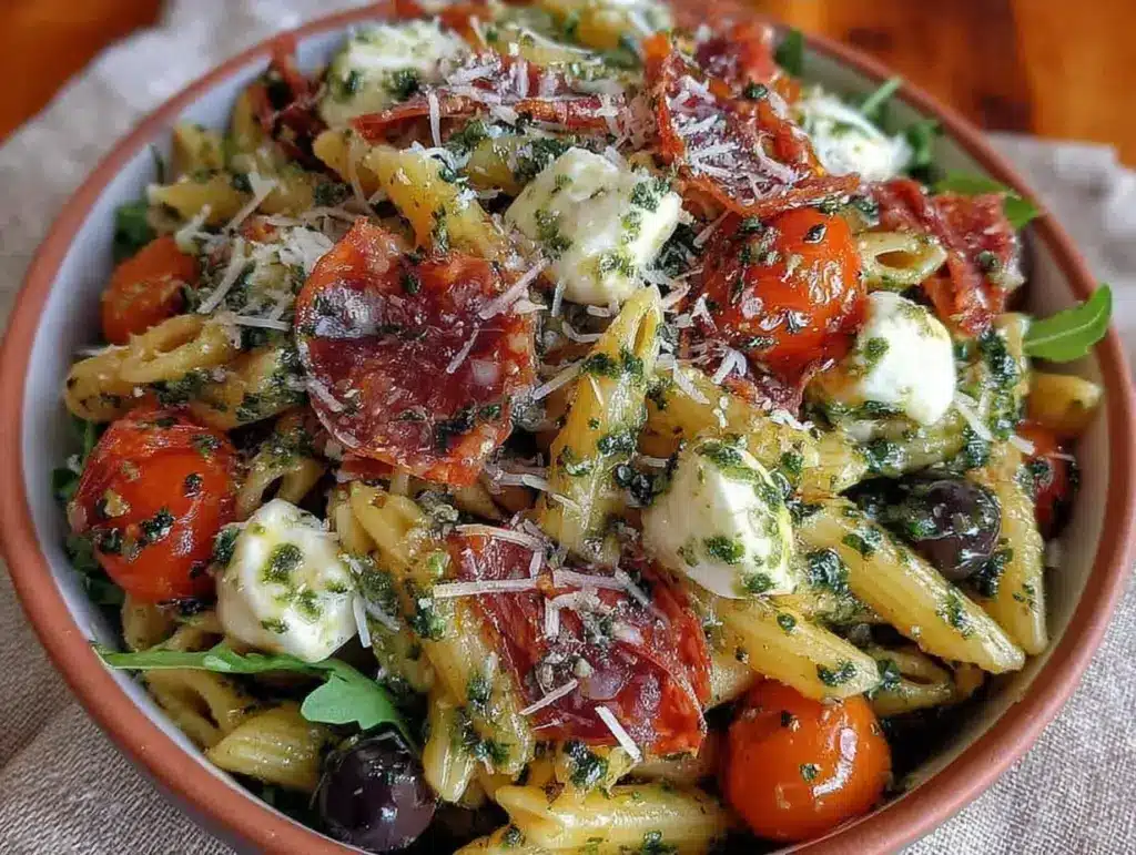 Antipasto Pasta Salad - featured image
