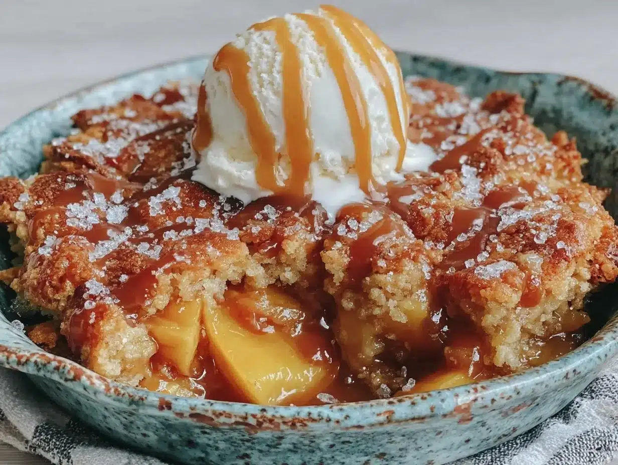 Budget Bourbon Peach Cobbler: 6 Easy Ingredients 4 budget bourbon peach cobbler preparation steps