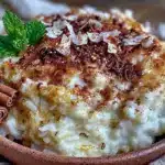 Budget Vanilla Bean Rice Pudding for One - featured image