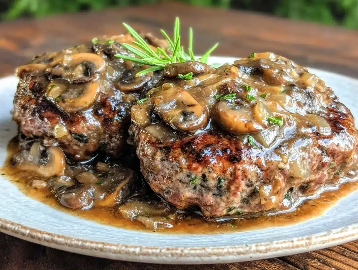 Classic Salisbury Steak: The Way Grandma Made It 4 Classic Salisbury Steak preparation steps