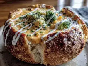 Home 1 Copycat Panera Broccoli Cheddar Soup - featured image
