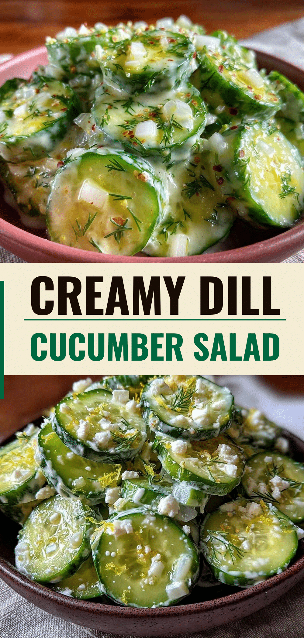 Creamy Cucumber Salad: Best Dill & Sour Cream Recipe 5 creamy cucumber salad recipe