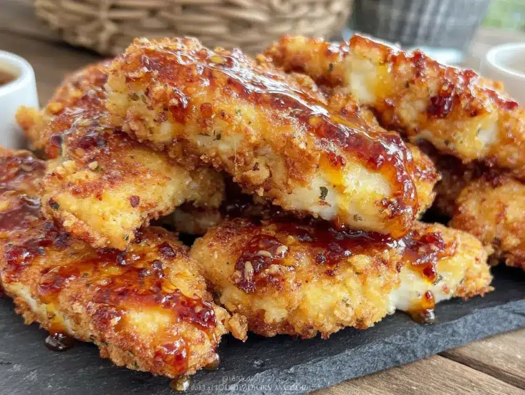 Crispy Honey Butter Chicken Tenders - featured image
