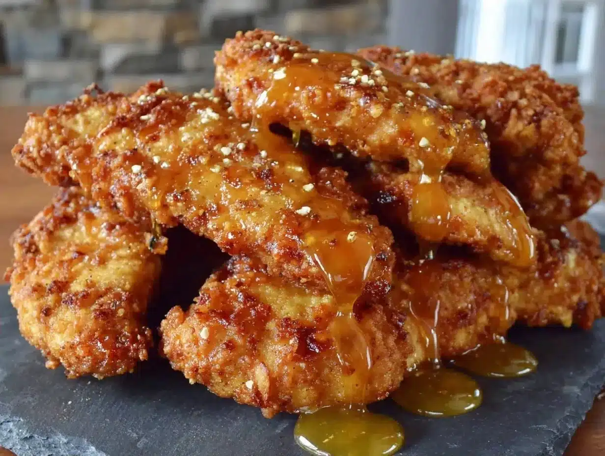 Crispy Honey Butter Chicken Tenders: The One Trick for Crunch 4 Crispy Honey Butter Chicken Tenders preparation steps