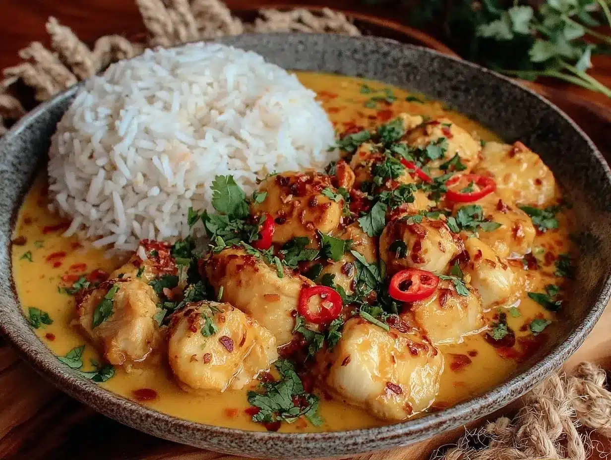 Easy Coconut Chicken Curry: Best Beginner-Friendly Recipe 4 Easy Coconut Chicken Curry preparation steps