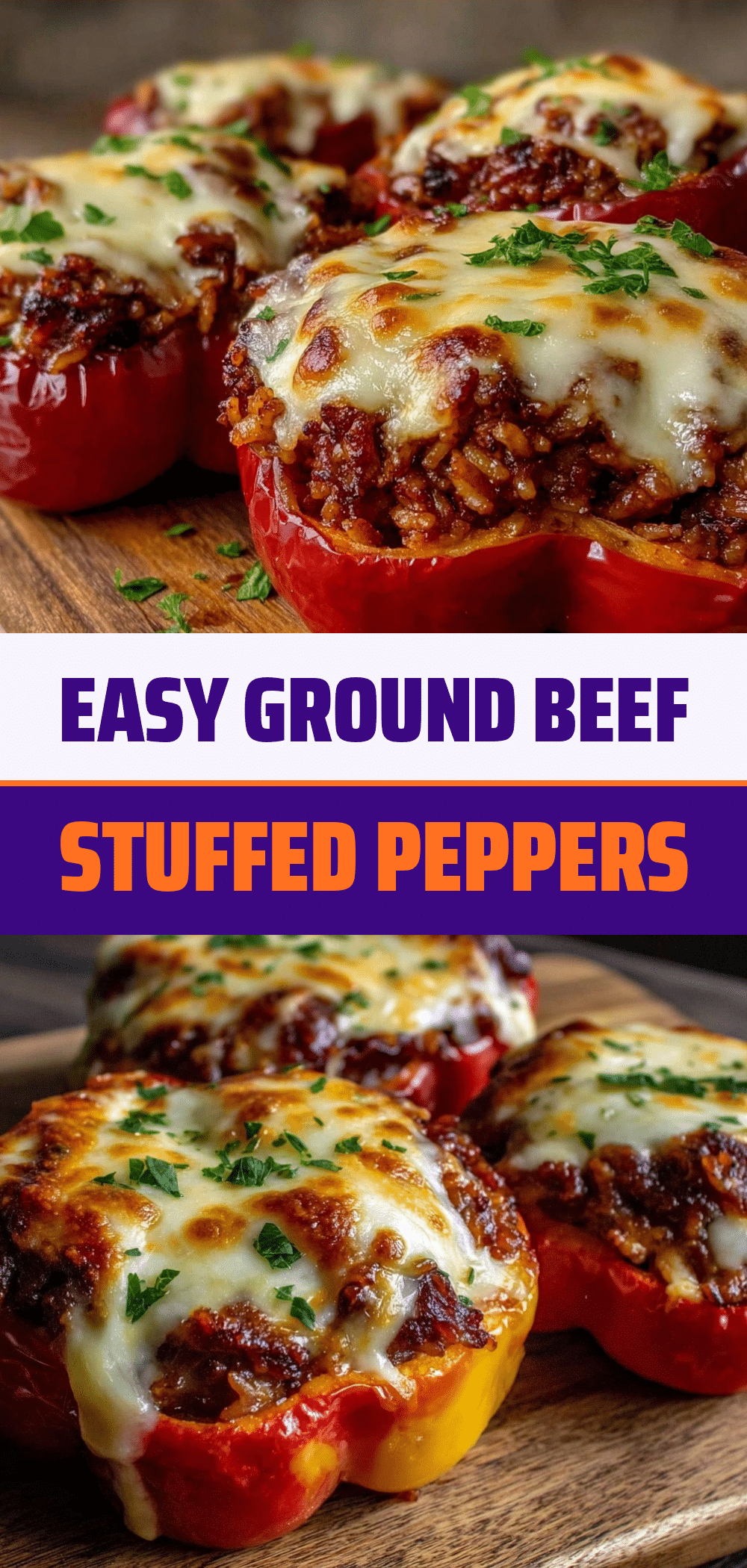 Easy Ground Beef Stuffed Peppers: Comfort Food When Youre Tired 5 Easy Ground Beef Stuffed Peppers recipe