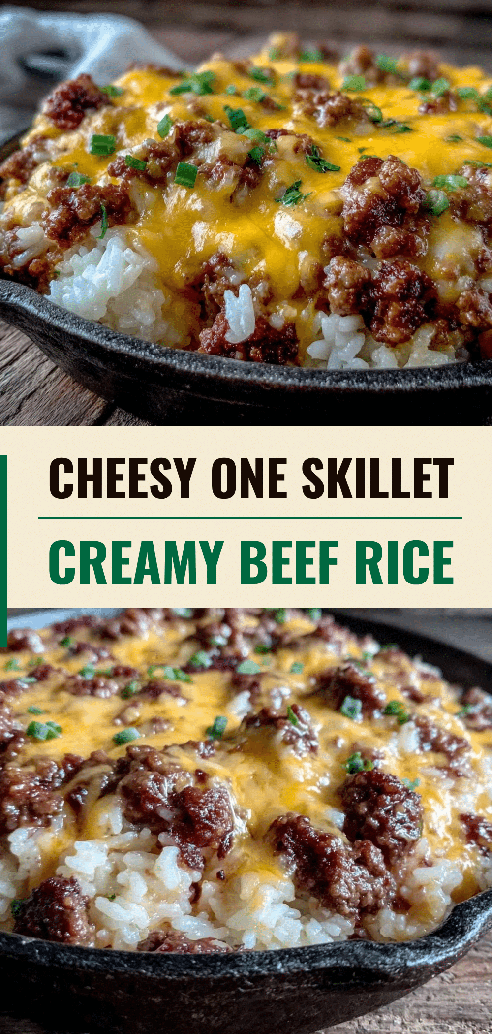 Easy One-Skillet Cheesy Beef Rice for Meal Prep: Freezer-Friendly 5 Easy One-Skillet Cheesy Beef Rice recipe