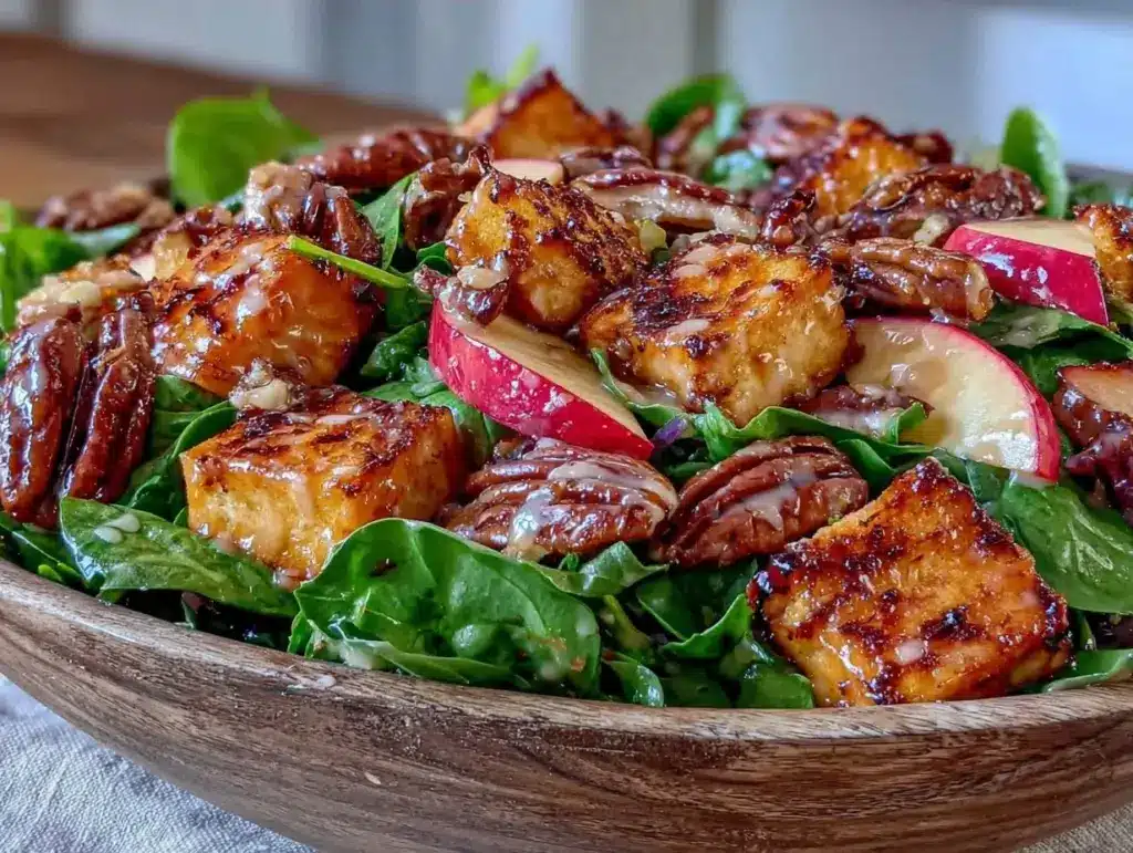 fall harvest salad for two - featured image