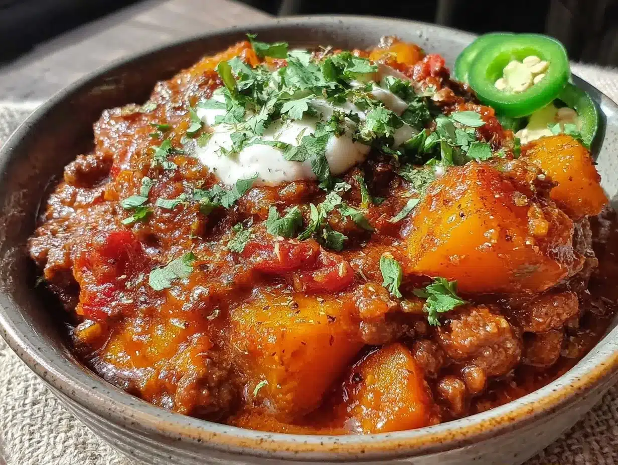 Fall Pumpkin Chili: Easy Kid-Friendly Family Recipe 4 fall pumpkin chili preparation steps