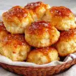 Fluffy Dinner Rolls with Honey Butter Glaze - featured image