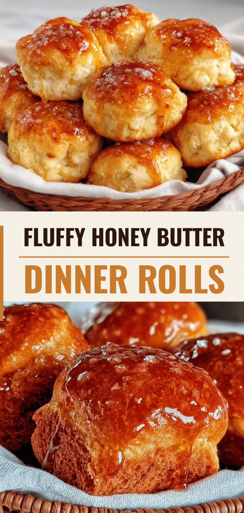 Fluffy Dinner Rolls: Easy Honey Butter Glaze for Dinner Parties 5 Fluffy Dinner Rolls with Honey Butter Glaze recipe