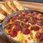 Game Day Pepperoni Pizza Dip - featured image