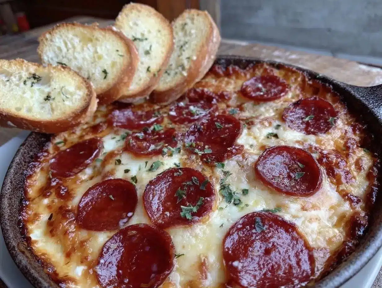 Game Day Pepperoni Pizza Dip: 15-Minute Party Dip 4 Game Day Pepperoni Pizza Dip preparation steps