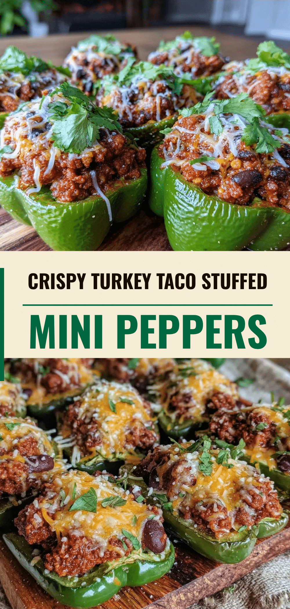 Healthy Game Day Turkey Taco Stuffed Mini Peppers: Perfect 2-Serving 5 Healthy Game Day Turkey Taco Stuffed Mini Peppers recipe