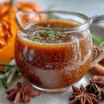 homemade pumpkin spice coffee syrup - featured image