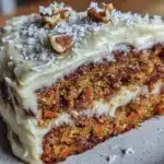moist carrot cake with brown butter frosting - featured image