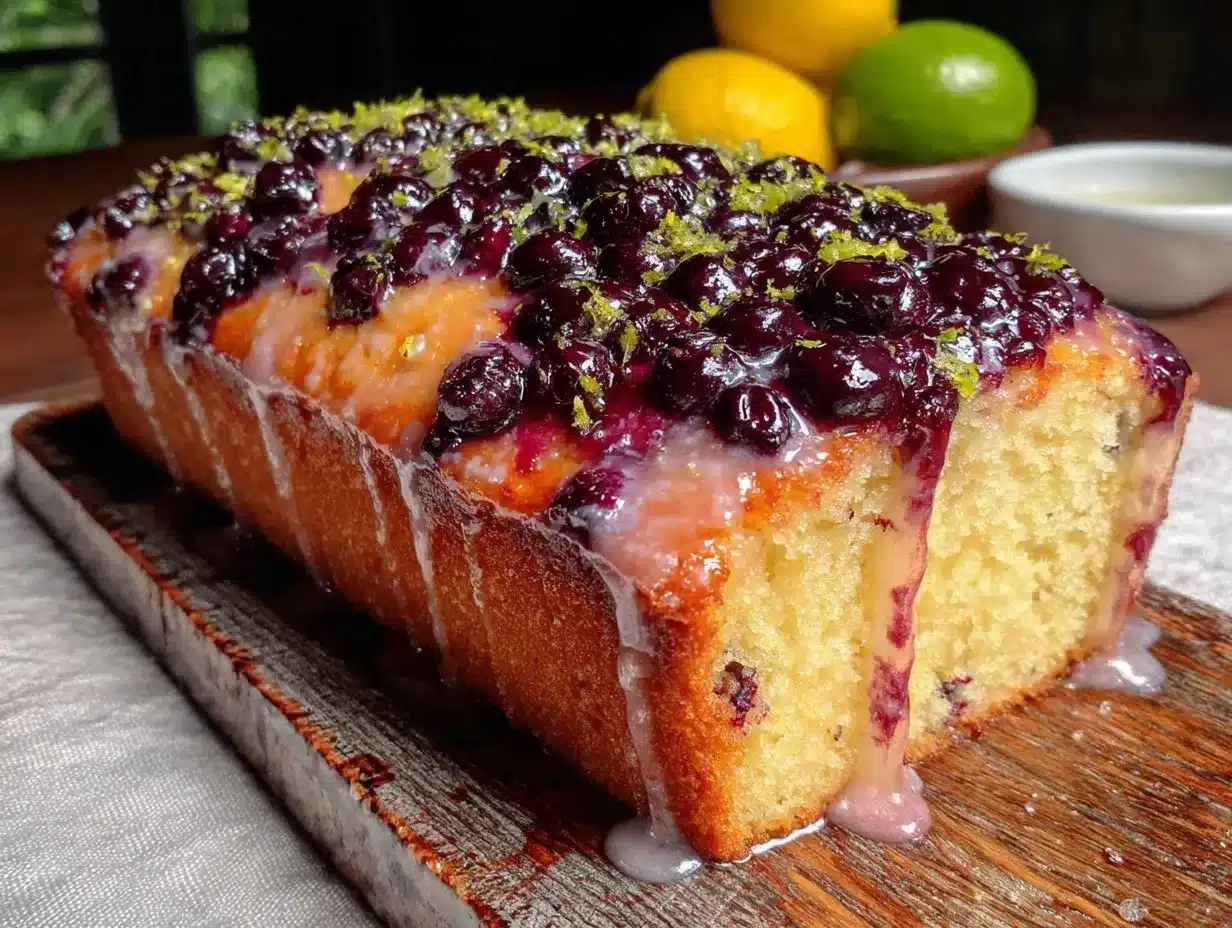 Moist Lemon Blueberry Loaf Cake: 5-Ingredient Gluten-Free Perfection 4 moist lemon blueberry loaf cake preparation steps