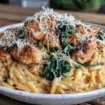 One-Pot Creamy Chicken Orzo - featured image