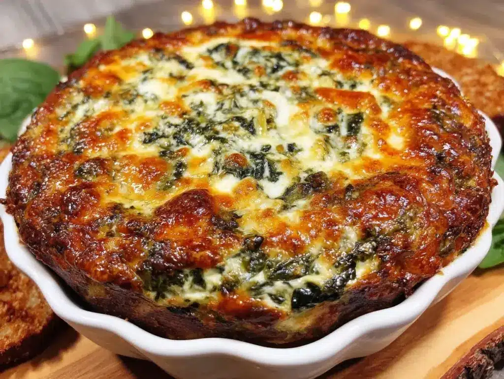 smoked spinach artichoke dip - featured image