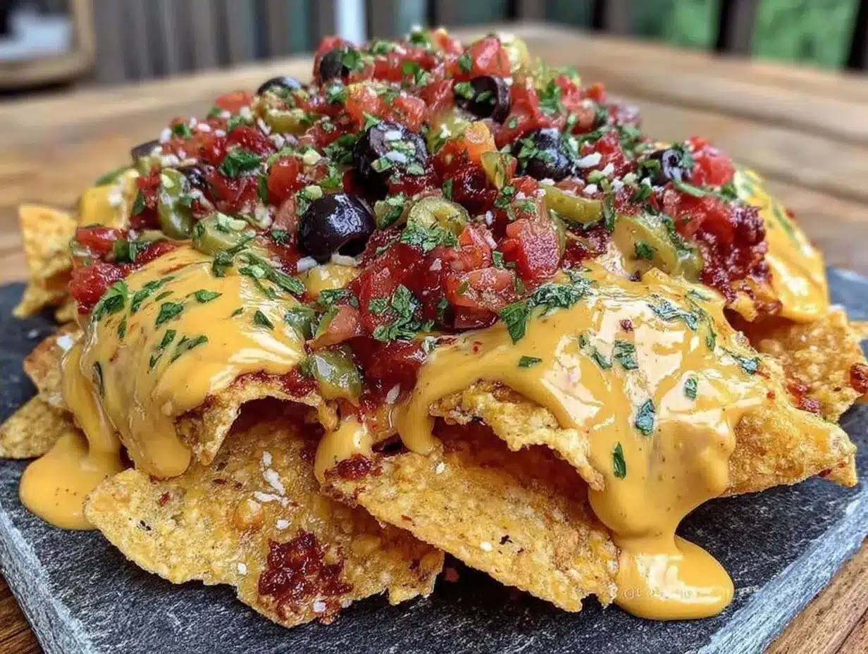 Smoky Queso Loaded Nachos: 5-Ingredient Game Day Fuel 4 smoky queso loaded nachos preparation steps