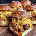 Tailgate Chili Cheese Dog Sliders - featured image
